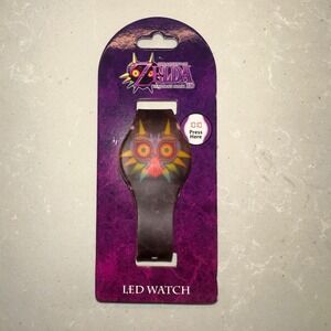 Legend of Zelda Majoras Mask 3D LED Watch Collectable Nintendo Video‎ Game New